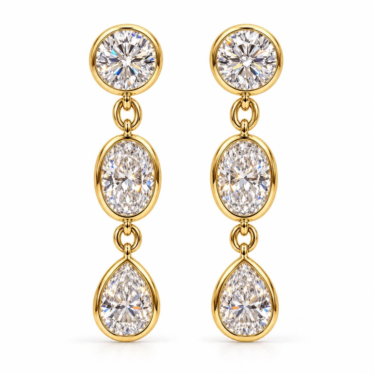 Diamond & Gemstone Drop Earrings | Alexander Sparks