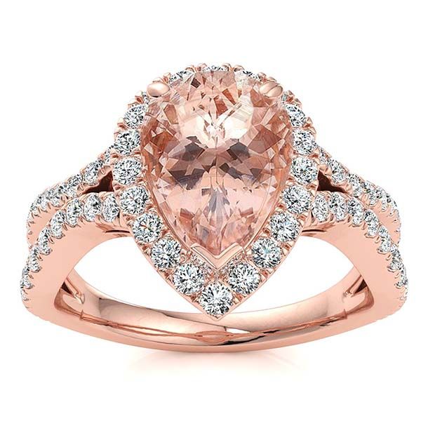 Jasmine Morganite Ring