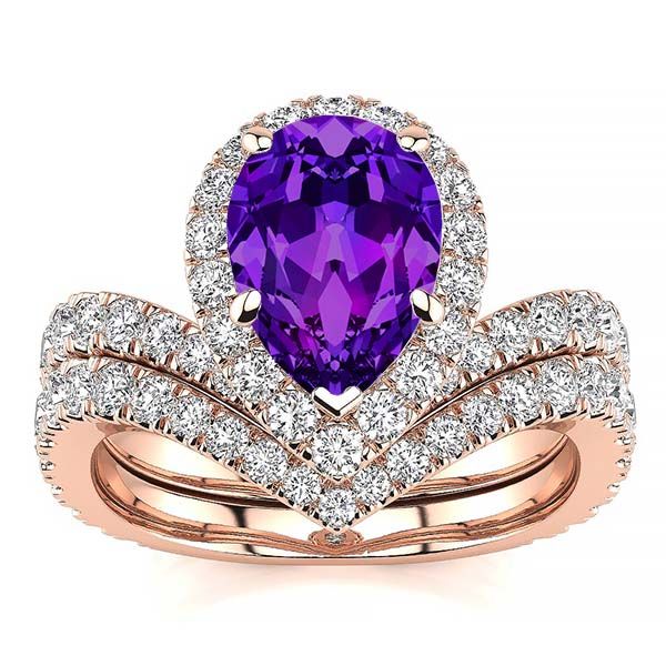 Anna Amethyst Ring