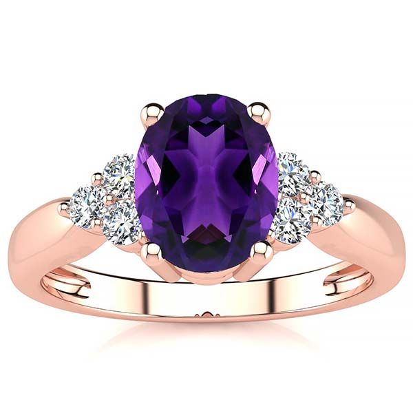 Selena Amethyst Ring