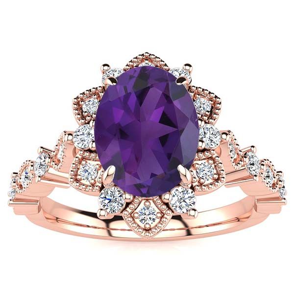 Brenda Amethyst Ring