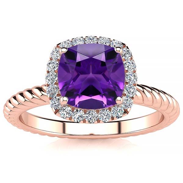 Alyssa Amethyst Ring