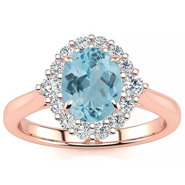 Debora Aquamarine Ring