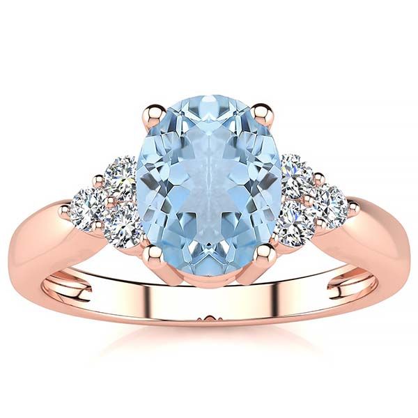 Selena Aquamarine Ring