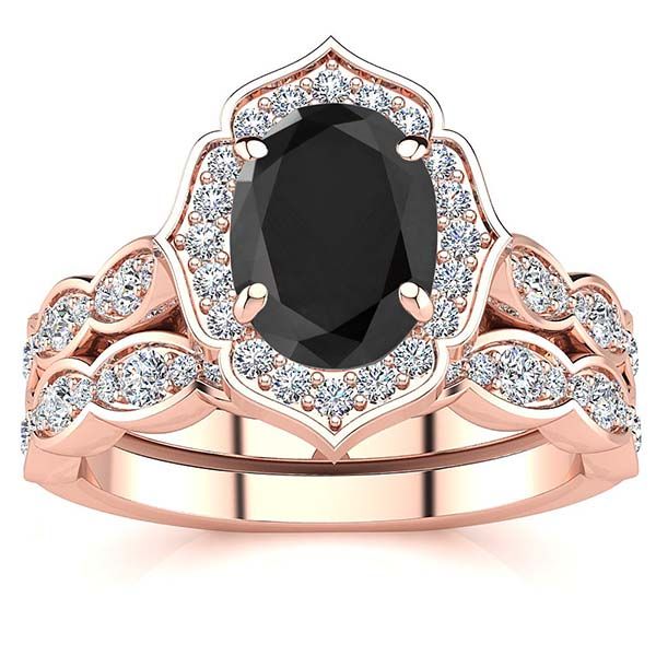 Madelyn Black Diamond Set