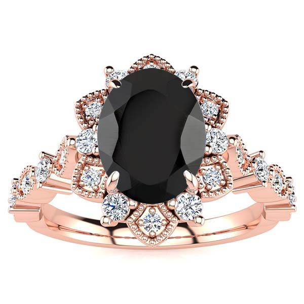 Brenda Black Diamond Ring