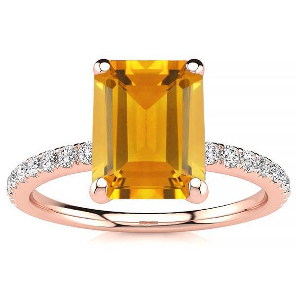 Yana Citrine Ring
