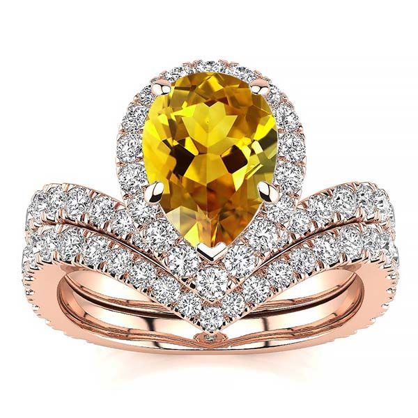 Anna Citrine Ring