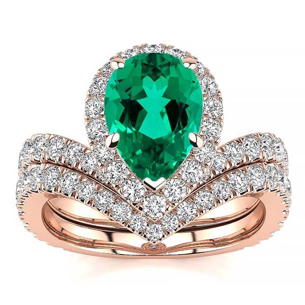 Anna Emerald Ring