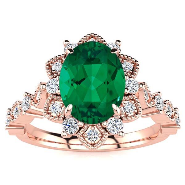 Brenda Emerald Ring