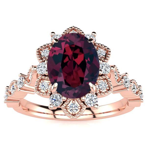 Brenda Garnet Ring