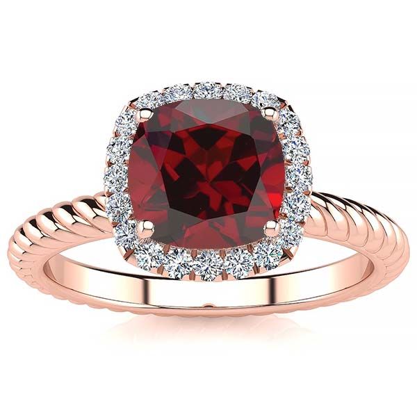 Alyssa Garnet Ring