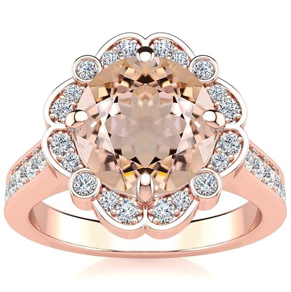 Karen Morganite Ring