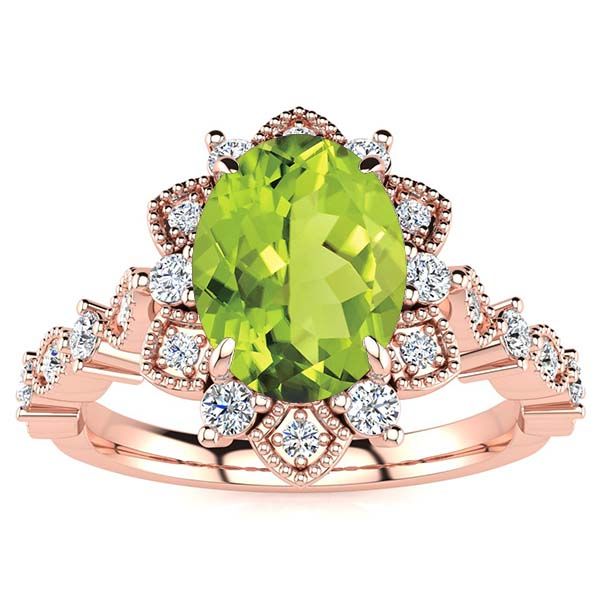 Brenda Peridot Ring