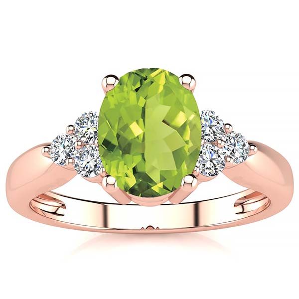 Selena Peridot Ring