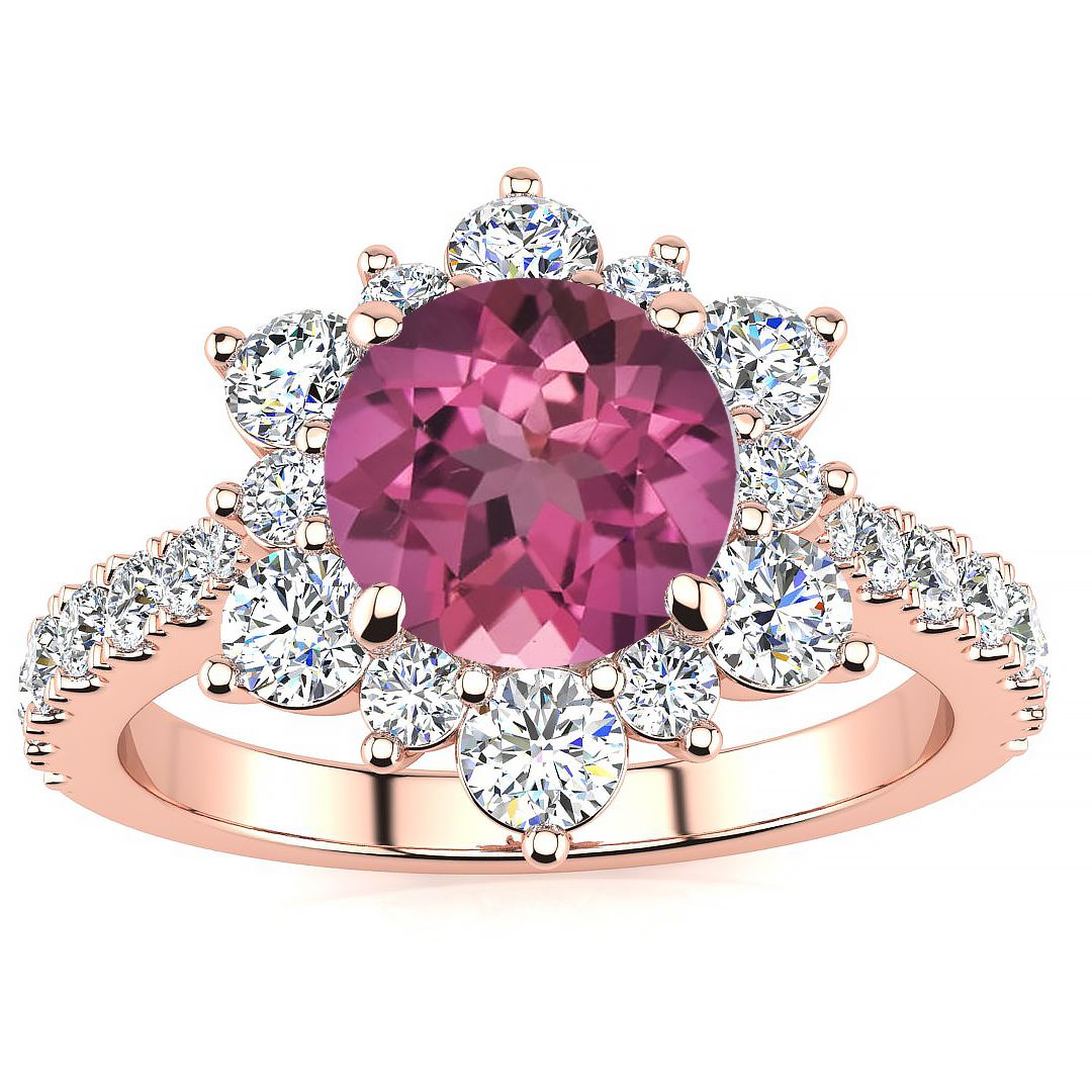 Snowflake Tourmaline Ring
