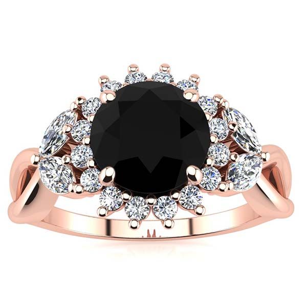 Cathy Black Diamond Ring