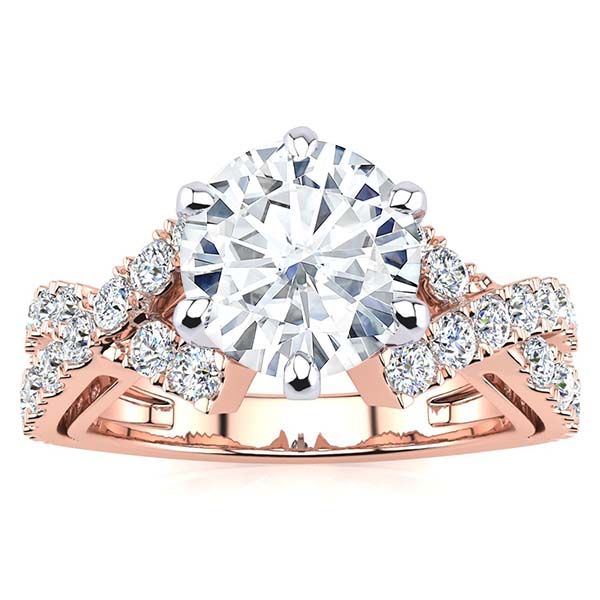 Faith Moissanite Ring