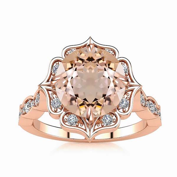 Permila Morganite Ring