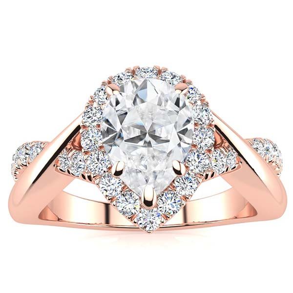 Fiona Moissanite Ring