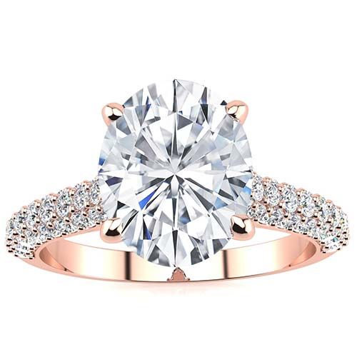 Lila Moissanite Ring