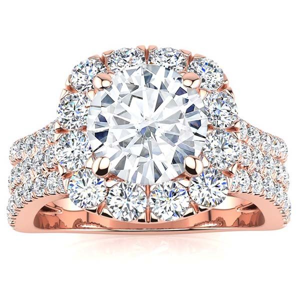 Dana Moissanite Ring