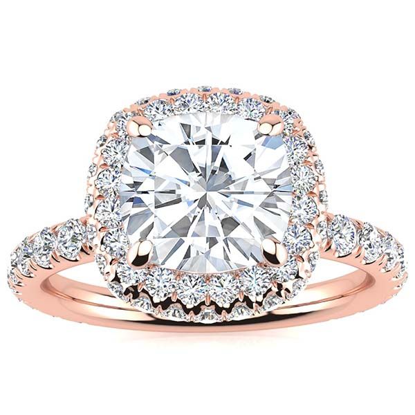 Eliane Moissanite Ring