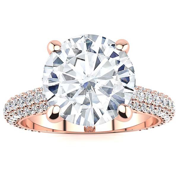 Alicia Moissanite Ring