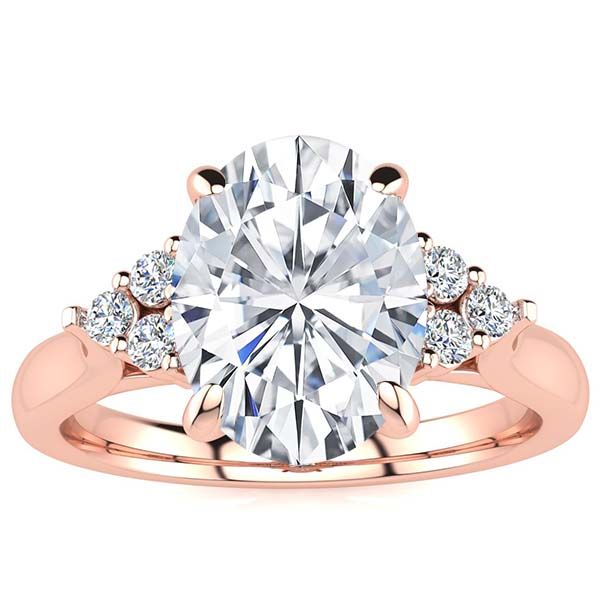Simone Moissanite Ring