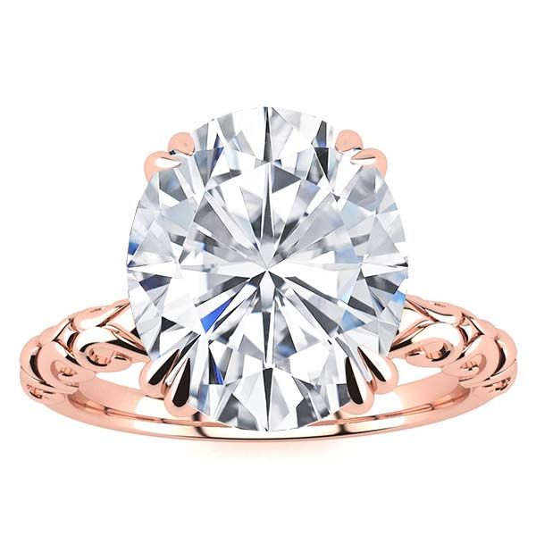 Judith Moissanite Ring