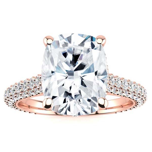 Michelle Moissanite Ring
