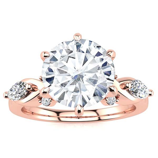 Jolene Moissanite Ring