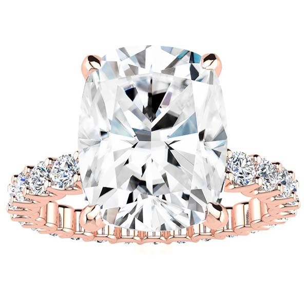 Baz Moissanite Ring