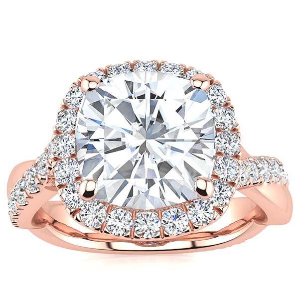 Lucie Moissanite Ring