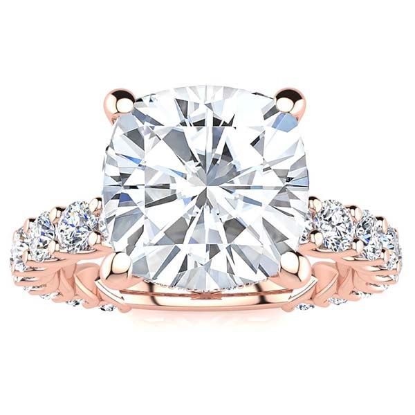 Halsey Moissanite Ring