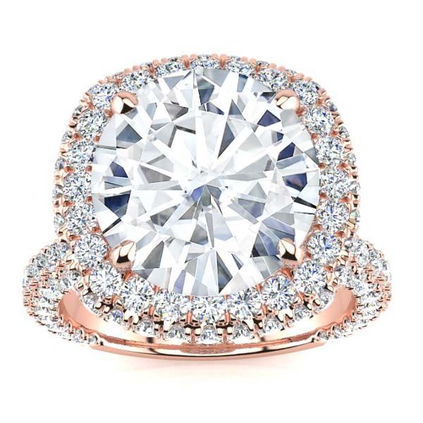 Melanie Moissanite Ring