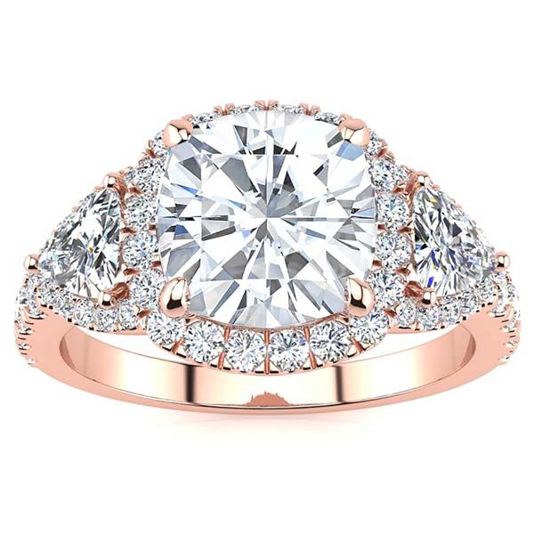 Lindsay Moissanite Ring