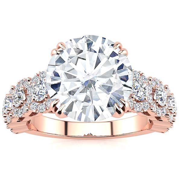 Courtney Moissanite Ring