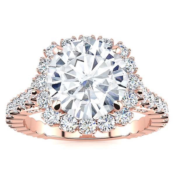 Kayla Moissanite Ring