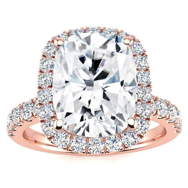 Jessica Moissanite Ring