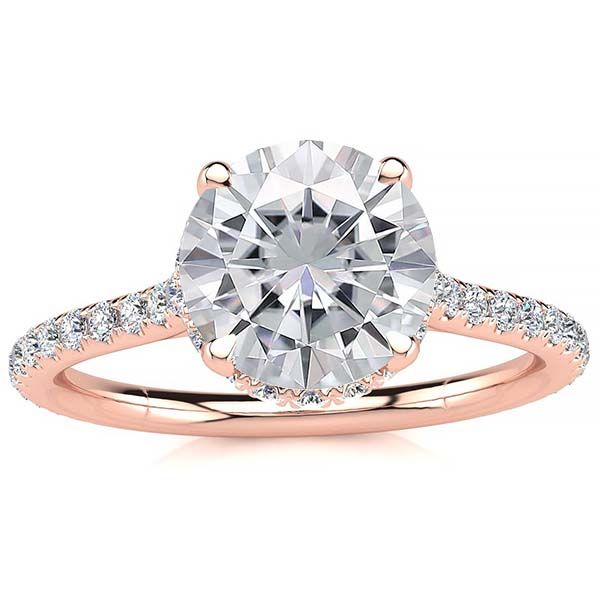 Becky Moissanite Ring