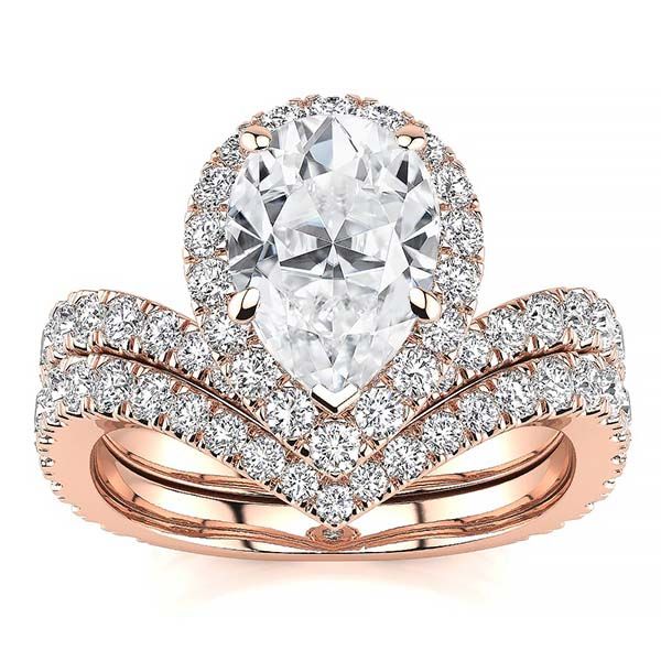 Anna Moissanite Ring