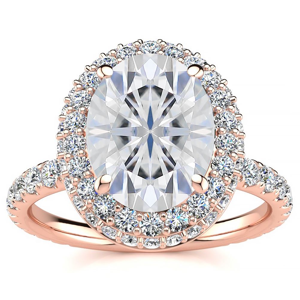 Alora Moissanite Ring