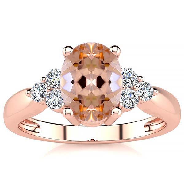 Selena Morganite Ring
