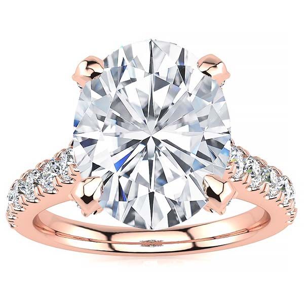 Brianna Moissanite Ring
