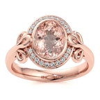 Abi Morganite Ring