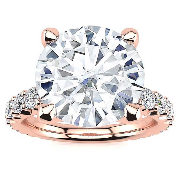 Sabrina Moissanite Ring