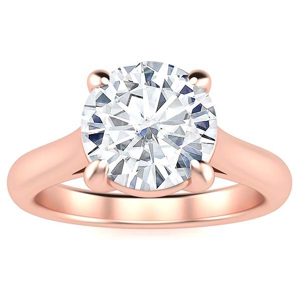 Kristine Moissanite Ring