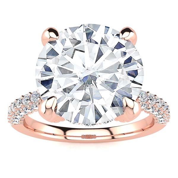 Sabina Moissanite Ring
