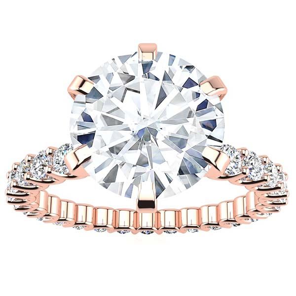 Meredith Moissanite Ring